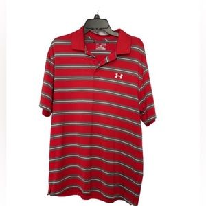Under Armour Shirt | Heat Gear | Men’s Polo | Loose Fit | Size XL